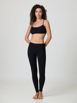 Long leggings in warm cotton