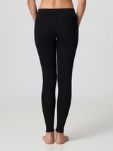 Long leggings in warm cotton