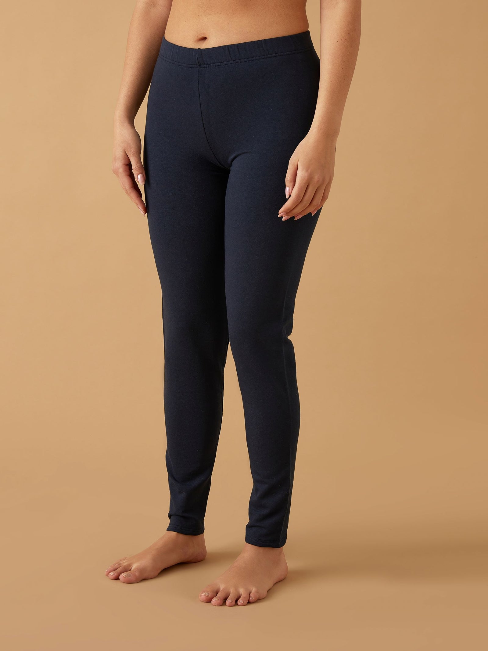 Leggings a Costine con Taglio a V Leggings a Costine con Taglio a V