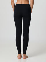 Long leggings in fresh cotton