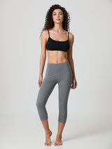 Capri-style leggings in fresh cotton