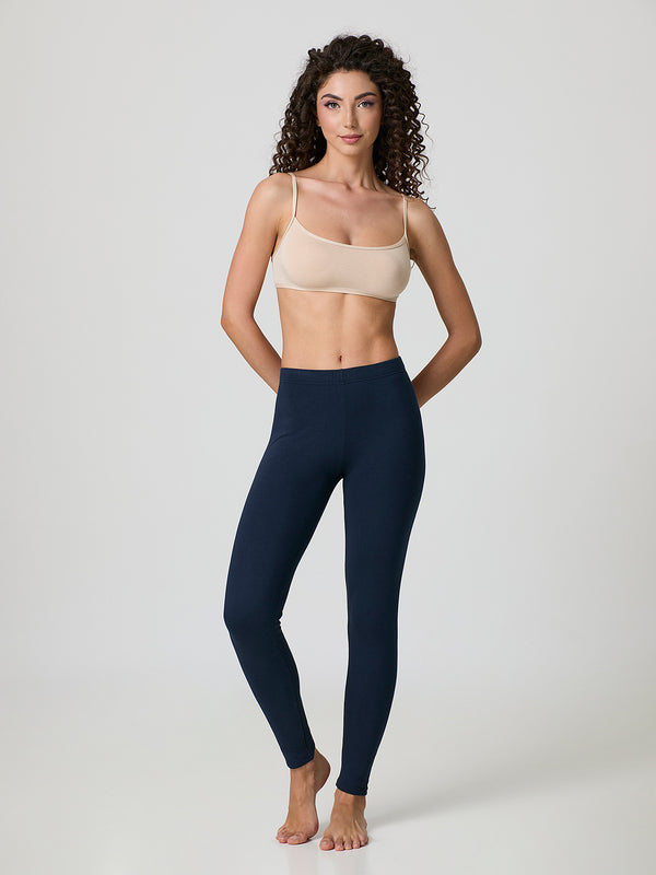Leggings felpato in caldo cotone