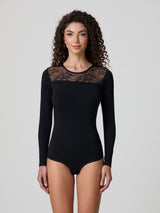 Body sottogiacca con pizzo