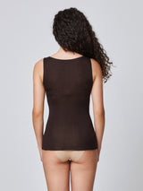 Jadea 4709 canotta con cashmere colore caffe