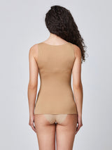 Jadea 4709 canotta con cashmere colore cammello