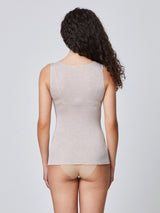 Jadea 4709 canotta con cashmere colore naturale