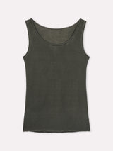 Jadea 4709 canotta con cashmere colore oliva