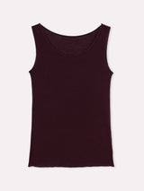 Jadea 4709 canotta con cashmere colore vinaccia