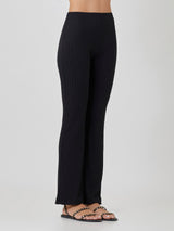 Ribbed viscose leggings