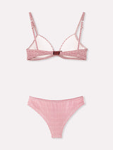 Jadea 4818 coordinato triangolo brasiliana fantasia mista seta serie iride