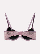 Jadea 4842 push-up con pizzo florale malva serie zefiro
