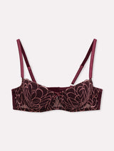 Jadea 4855 balconcino con pizzo prugna serie velaria
