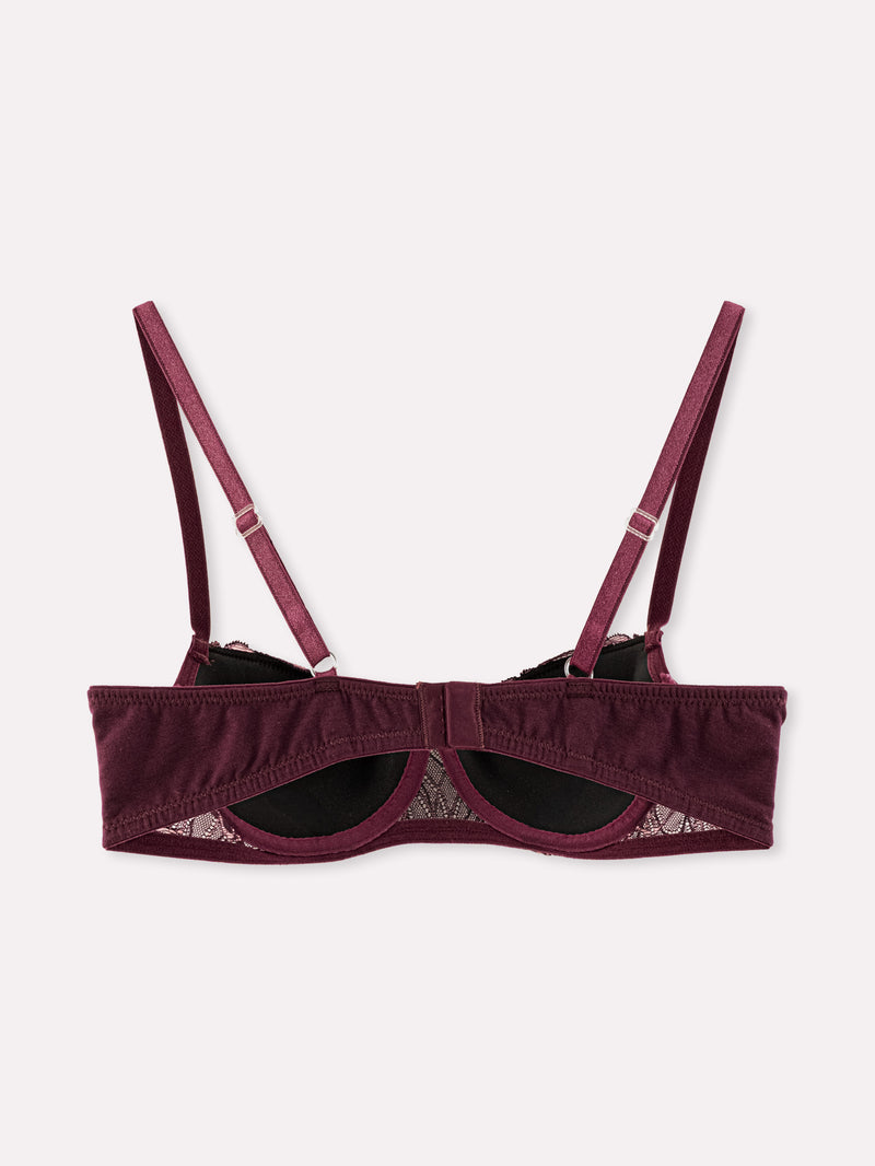 Jadea 4855 balconcino con pizzo prugna serie velaria
