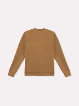 Jadea 4866 maglia donna girocollo in scuba crepe cammello  
