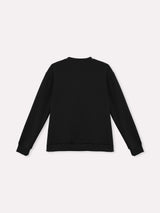 Jadea 4866 maglia donna girocollo in scuba crepe nero  
