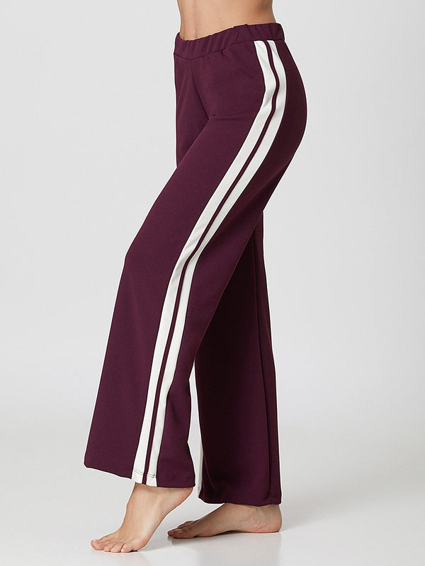 Scuba Crepe Sports Pants with Side Bands