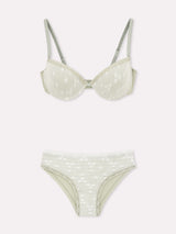 Jadea 4890 coordinato push up e brasiliana floreale timo