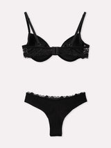 Jadea 4895 coordinato push up e brasiliana colore ardesia 