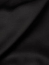 Jadea 4929 maglia effetto seta e retro in cotone nero
