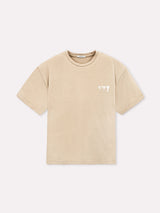 T-shirt oversize con scritte