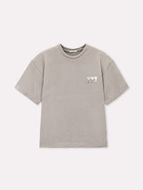 T-shirt oversize con scritte