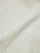Jadea 4932 canotta a costine in lurex a girocollo bianco
