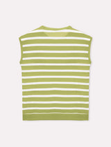 Jadea 4934 maglia a righe in viscosa effettuo blusa pistacchio
