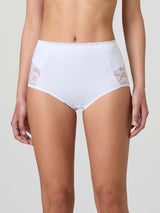 Cotton modal and lace culottes