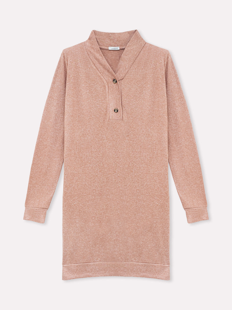 Jadea 5261 maxi maglia in cotone e viscosa rame melange serie Plutone

