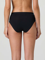 Modal cotton midi with band and side lace
