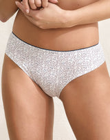 Jadea 6429 slip bianco con fantasia mix and match funky