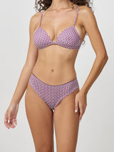 Jadea 6429 slip viola con fantasia mix and match funky