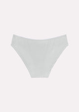 Jadea 6486 slip in cotone micro costine e pizzo colore lattementa serie Ecate