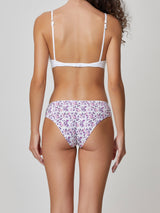Jadea 6488 slip in cotone con pizzo colore bianco serie Febe 
