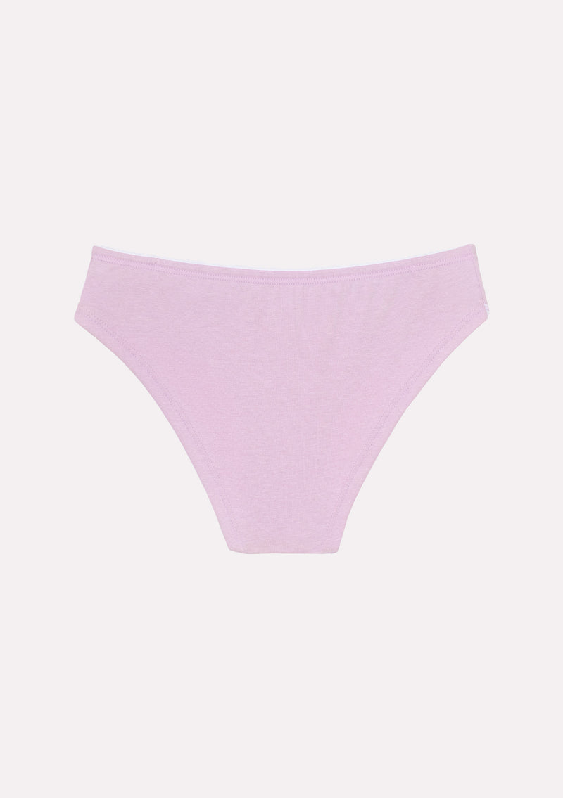 Jadea 6488 slip in cotone con pizzo colore gelsomino serie Febe 