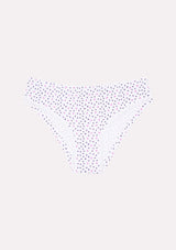 Jadea 6488 slip in cotone con pizzo colore malva serie Febe 
