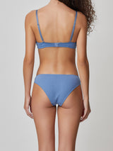 Jadea 6517 slip in cotone e pizzo trasparente colore infinity serie Andromeda 