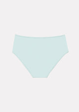 Jadea 6524 slip midi in cotone e pizzo colore tiffany serie Venere
