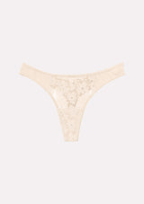 Jadea 6527 perizoma in cotone e pizzo colore avena serie Medea 