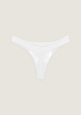 Jadea 6527 perizoma in cotone e pizzo colore bianco serie Medea 