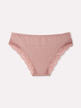 Jadea 6536 slip donna cotone elasticizzato fantasia vichi fango serie vega