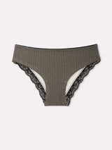 Jadea 6536 slip donna cotone elasticizzato fantasia vichi nero serie vega