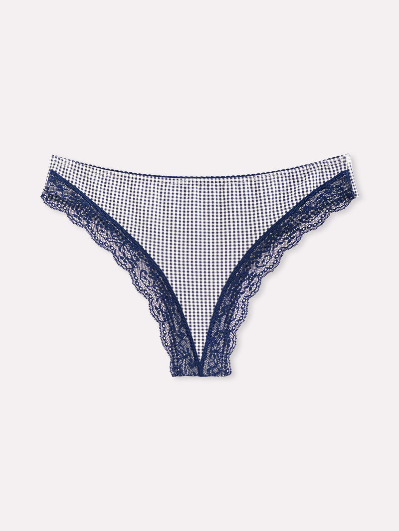 Jadea 6537 brasiliana cotone elasticizzato fantasia vichi blu serie vega