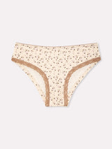 Jadea 6541 slip donna cotone elasticizzato fantasia mista crema serie galaxia