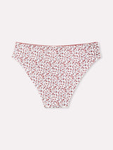 Jadea 6549 slip donna cotone elasticizzato fantasia mista mogano serie iride