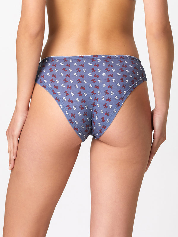 Jadea 6549 slip donna cotone elasticizzato fantasia mista pietra serie iride