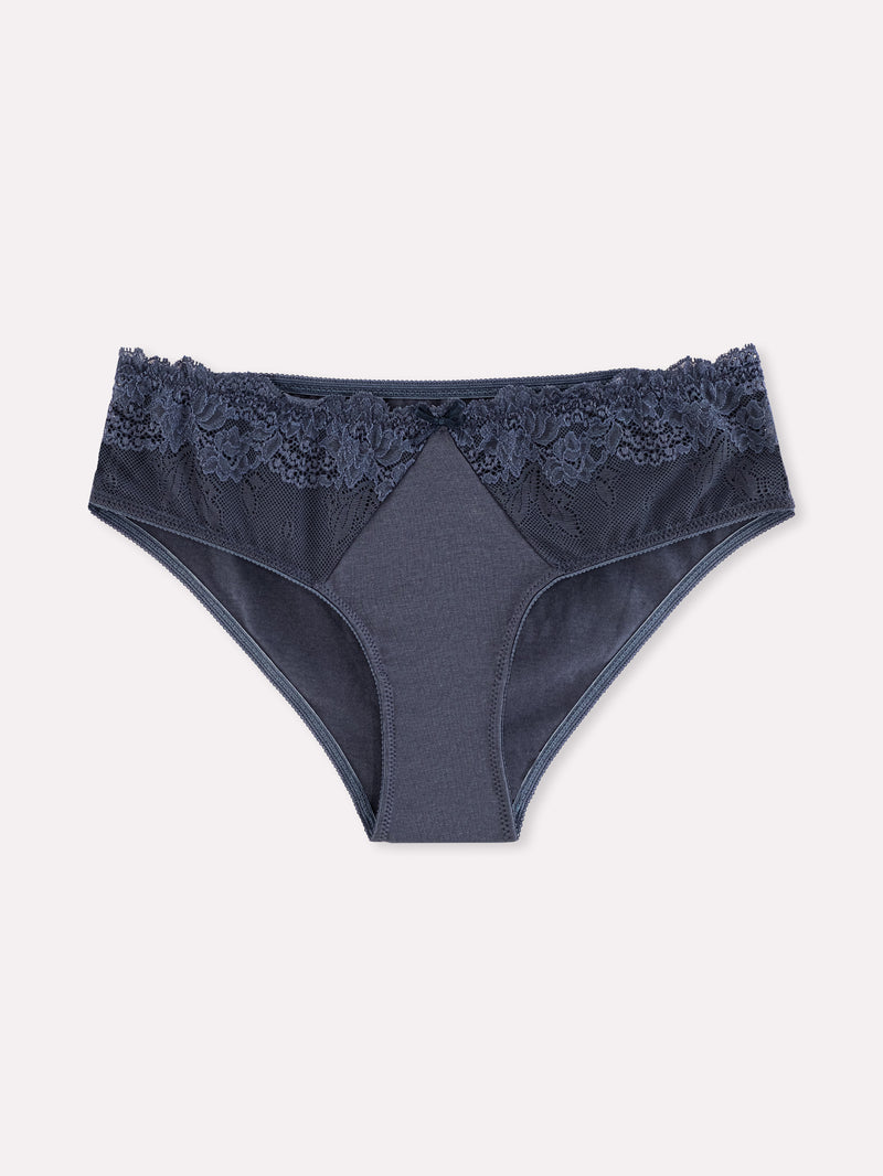Jadea 6566 slip donna con pizzo floreale oceano serie zefiro
