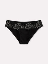 Jadea 6578 slip donna in pizzo floreale nero serie alisea
