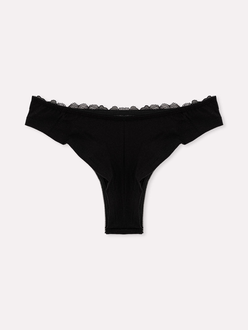 Jadea 6579 brasiliana in pizzo floreale nero serie alisea
