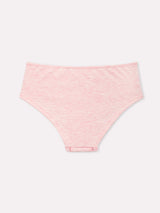 Jadea 6595 slip midi in cotone con pizzo rosa serie nuvola
